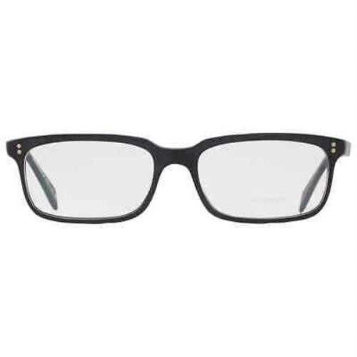 Oliver Peoples Denison Demo Rectangular Men`s Eyeglasses OV5102 1031 56 - Frame: Black
