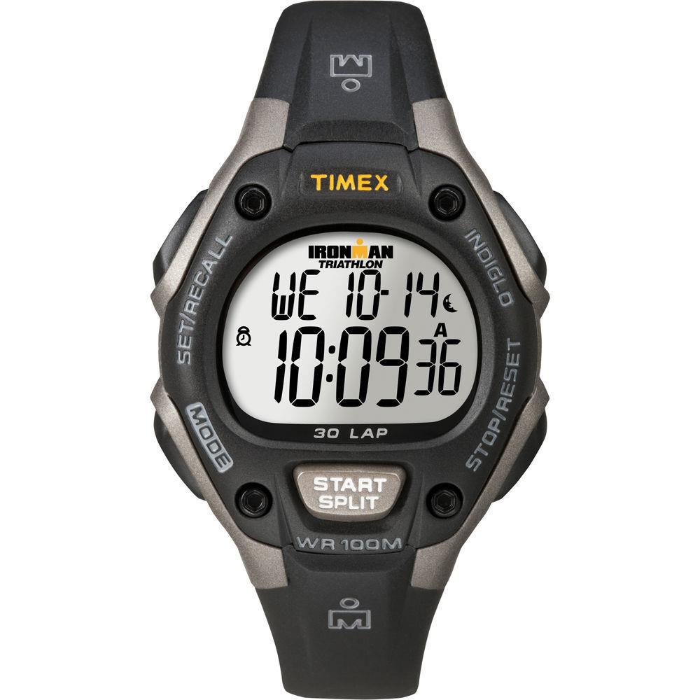 Timex T5E961 Women`s Ironman 30-Lap Resin Watch Alarm Indiglo Chronograph