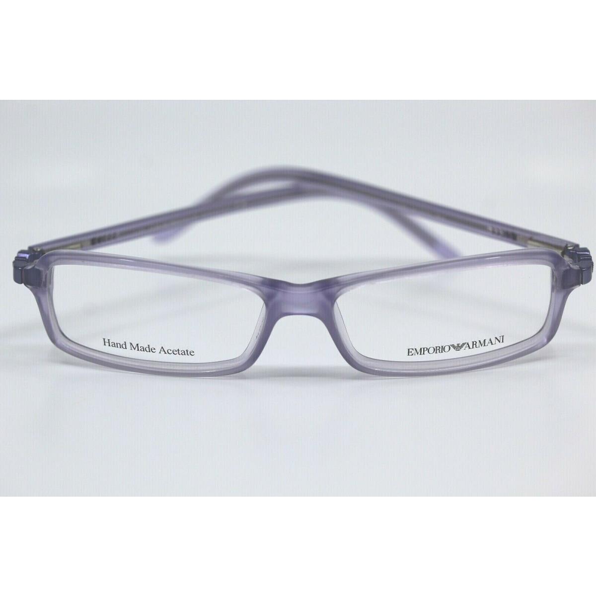 Emporio Armani EA9207 NO4 Transparent Lavender Eyeglasses 50