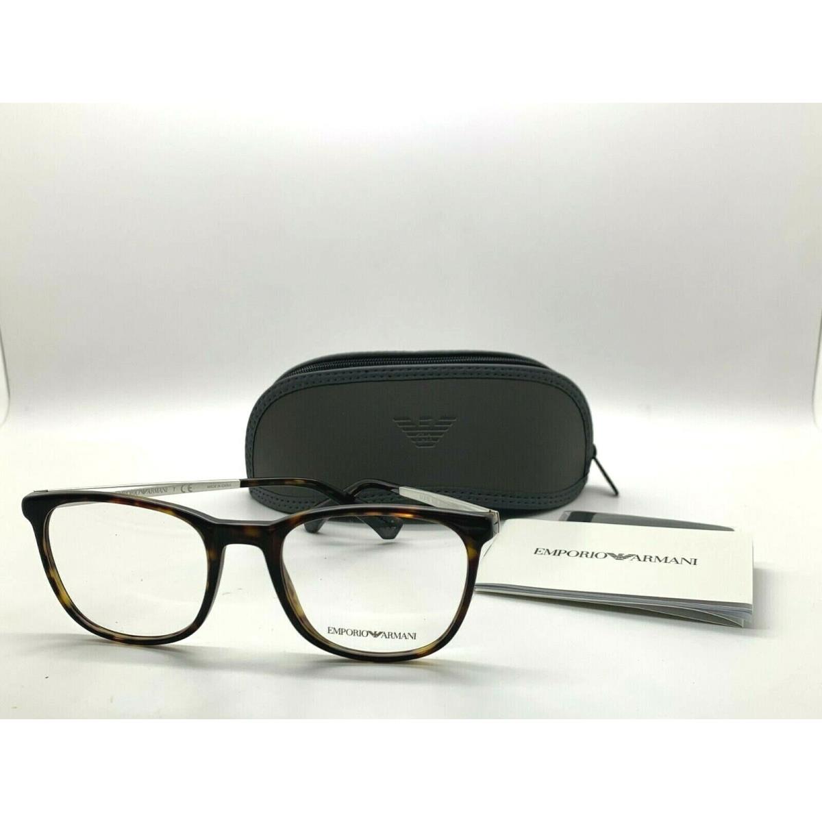 Emporio Armani Eyeglasses EA 3153 5026 Tortoise/silver 53-20-140MM