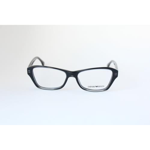 Emporio Armani EA3032 5220 Transparent Grey on Black 54-16-140