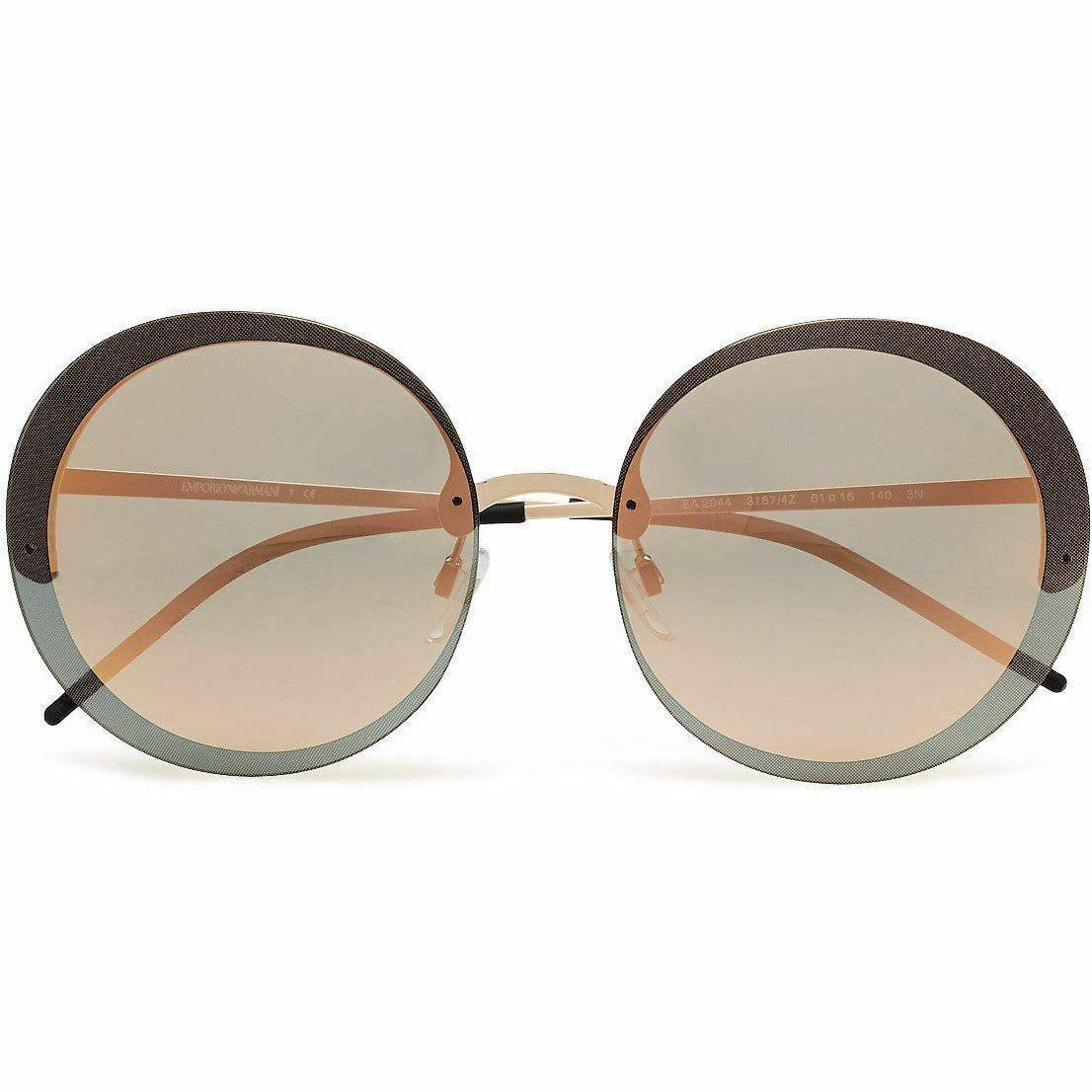 EA2044-3167/4Z Womens Emporio Armani Round Sunglasses