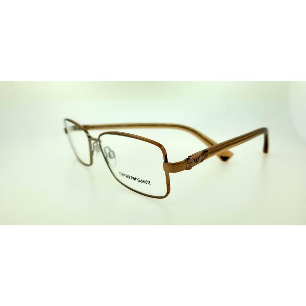 Emporio Armani 004 3011 54MM Pale Gold Frame Clear Demo Lenses