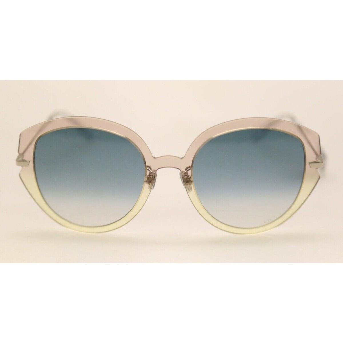 Christian Dior ATTITUDE3 GVZ-08 Shaded Pink Yellow/blue Gradient Sunglasses 660