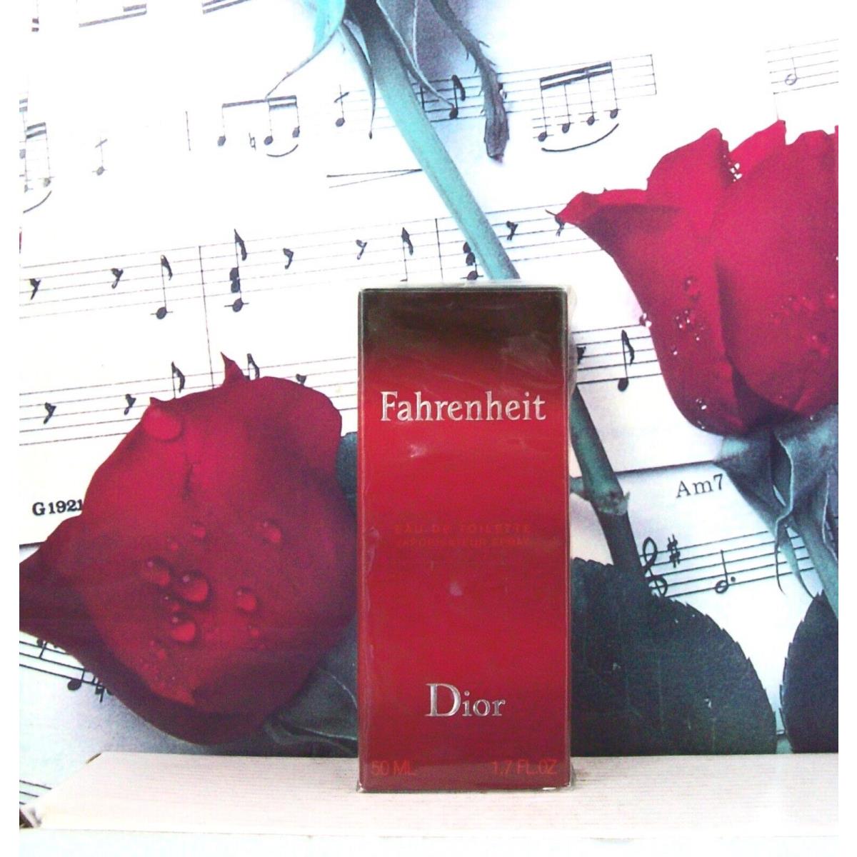 Christian Dior Fahrenheit Edt Spray 1.7 Fl. Oz. Box