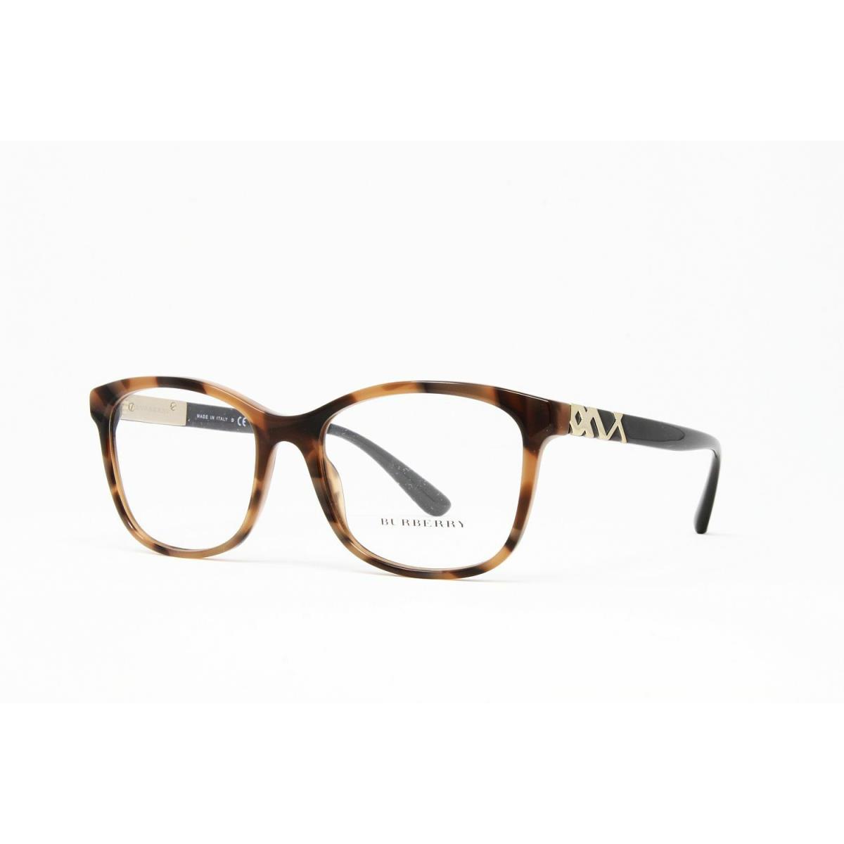 Burberry Eyeglasses BE2242-3623 Unisex Spotted Brown Frames 53mm