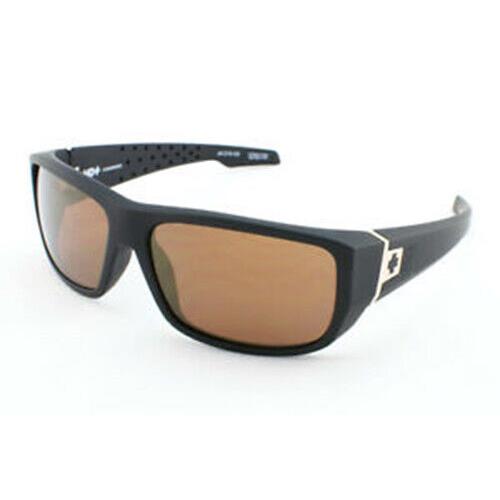 Spy Optics MC325 Annivesary Matte Black Sunglasses HD Plus Bronze with Gold
