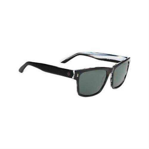Spy Optics Haight Black Horn Sunglasses Happy Gray Green 673026074863