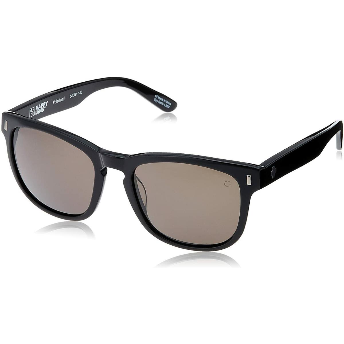 Spy Optics Beachwood Black Sunglasses Happy Bronze Polarized with Black Mirr