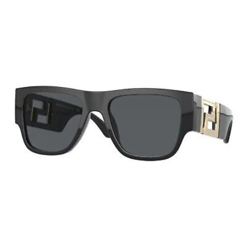 Versace VE4403 Black Sunglasses Frame/dark Grey Lens