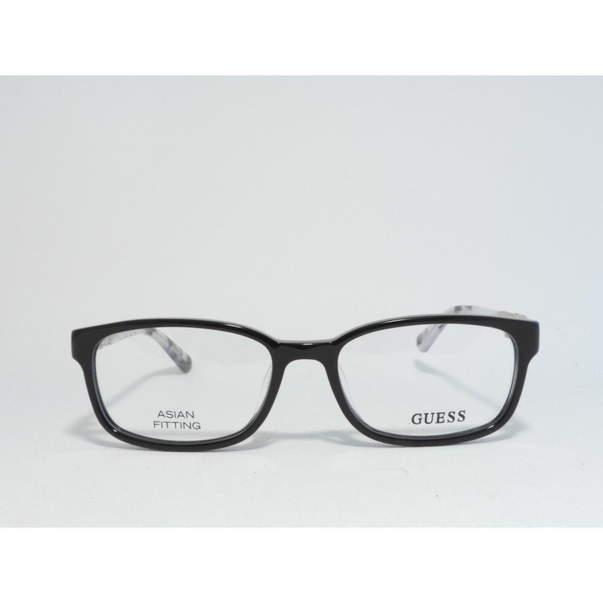 Guess GU2558-F Full Rim Acetate Eyeglass Frames 001 Black 54-17-135