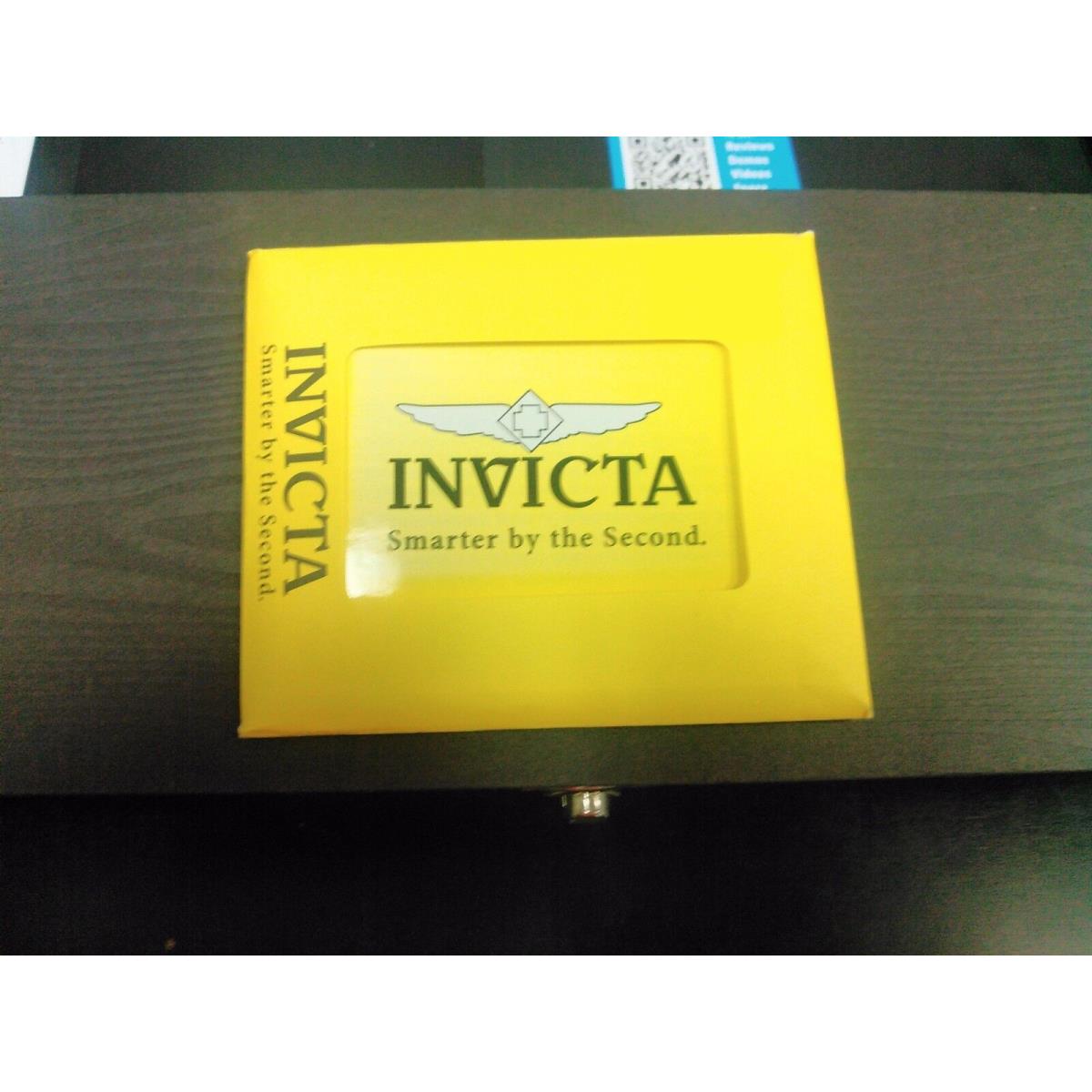Invicta watch  - Dial: Silver, Band: Blue
