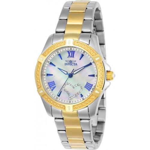 Womens Invicta 23656 Angel Two Tone Bracelet Watch