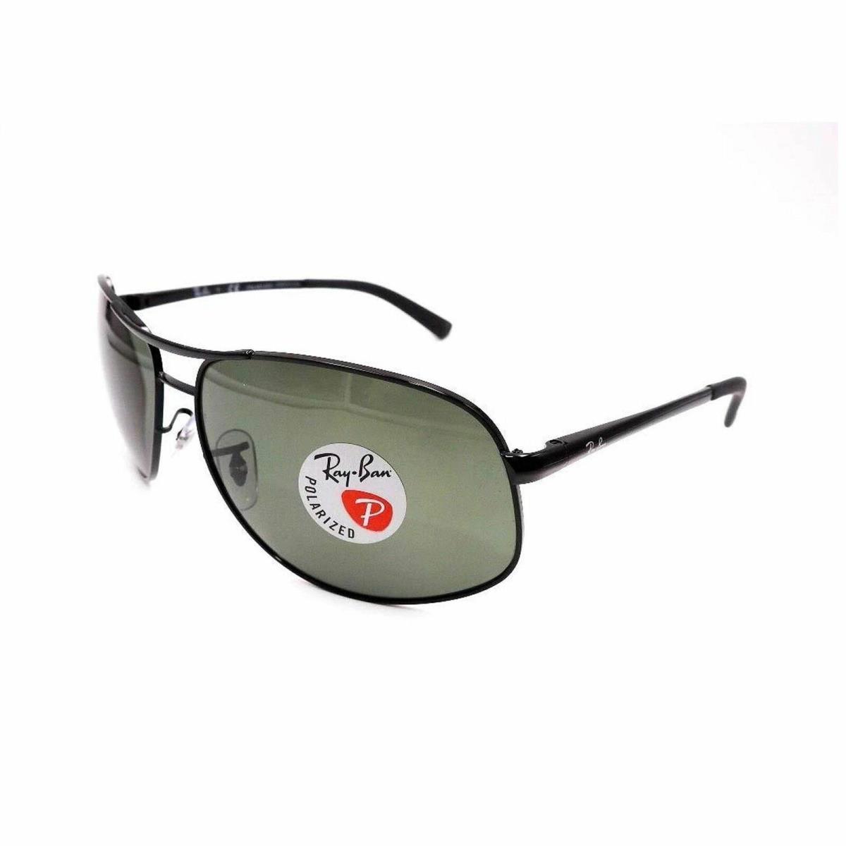 RB3387-002/9A_64 Ray-ban Aviator Polarized Sunglasses