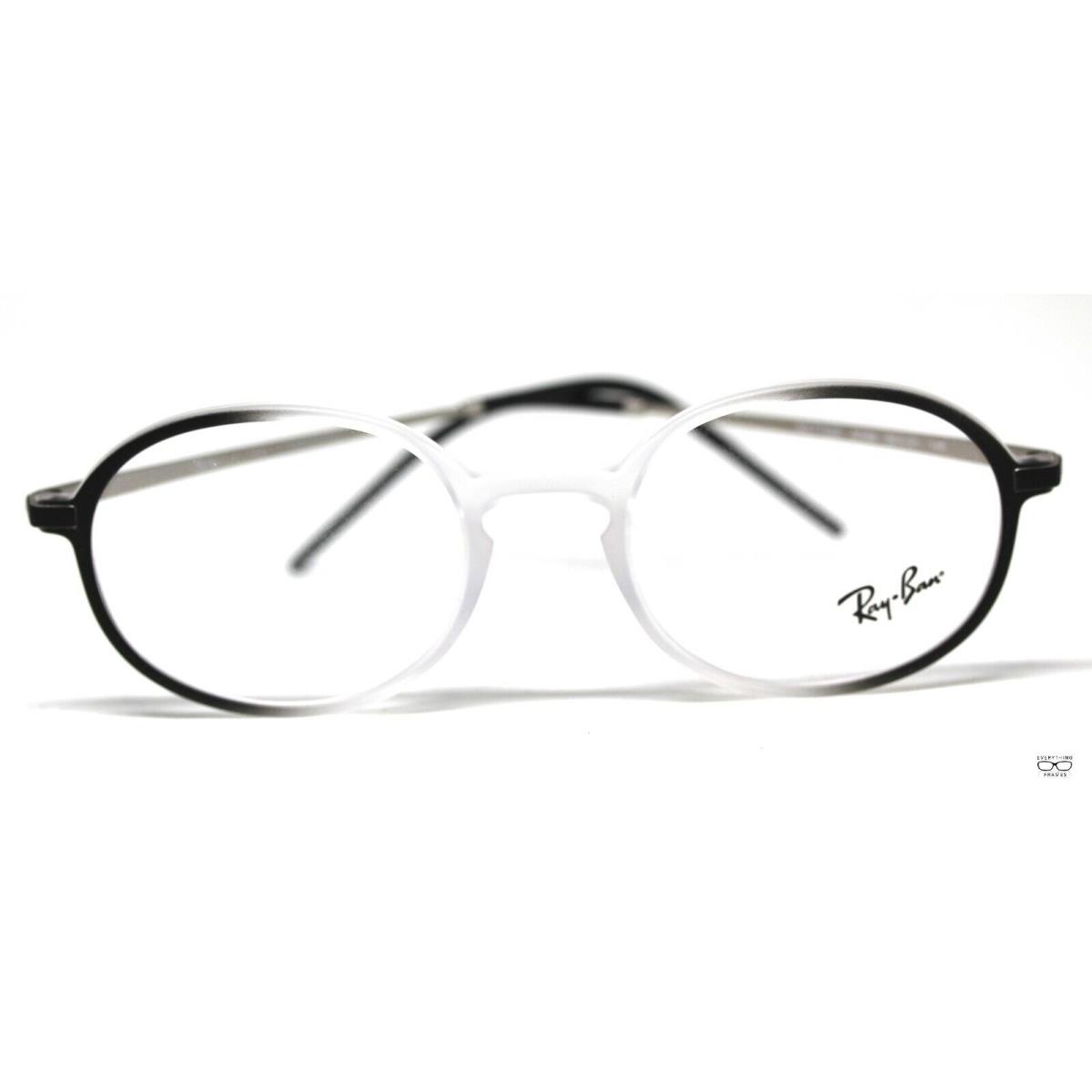 Ray Ban RB7153F 5789 Black/white Ombre Eyeglasses 52