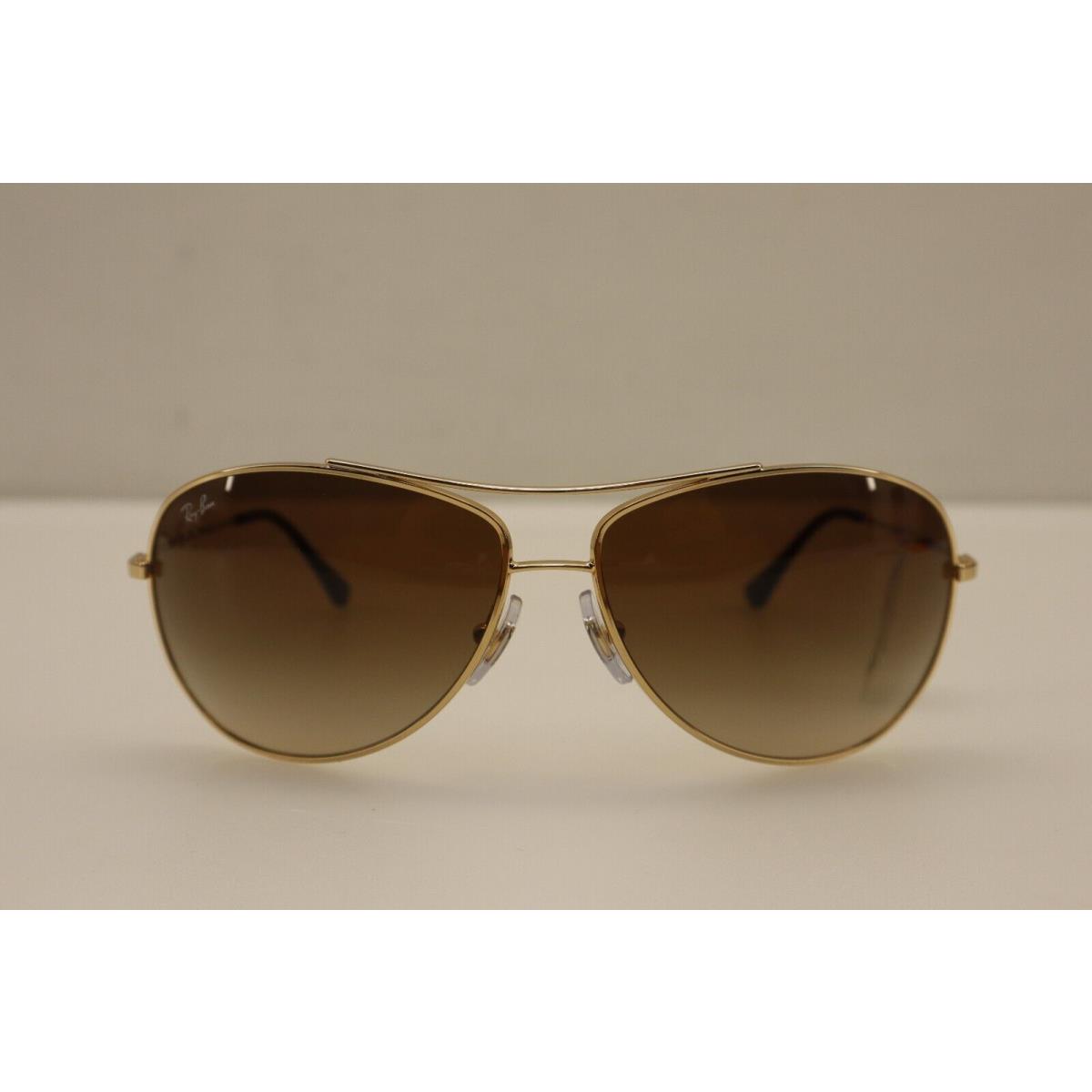 Ray-ban RB3293 Aviator Sunglasses Gold/brown Gradient 001/13 41