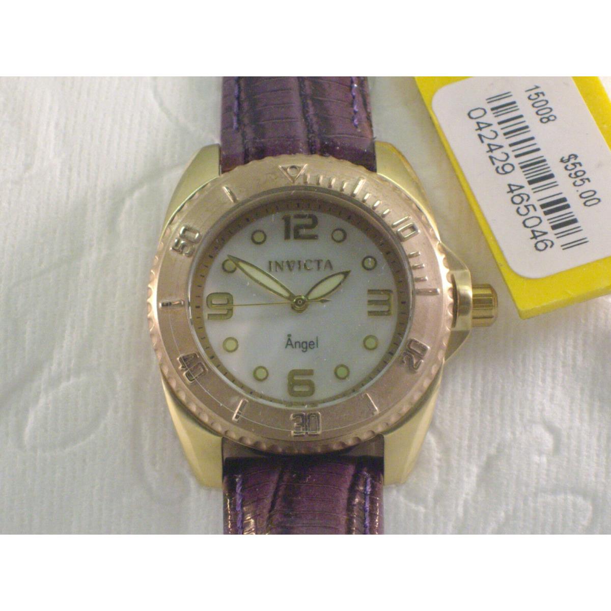 Invicta watch  - Ivory Dial, Black Band