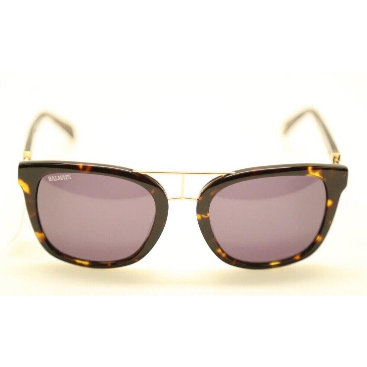 Balmain BL2106B 02 Tortoise Gold/grey Lens 52mm Sunglasses 507