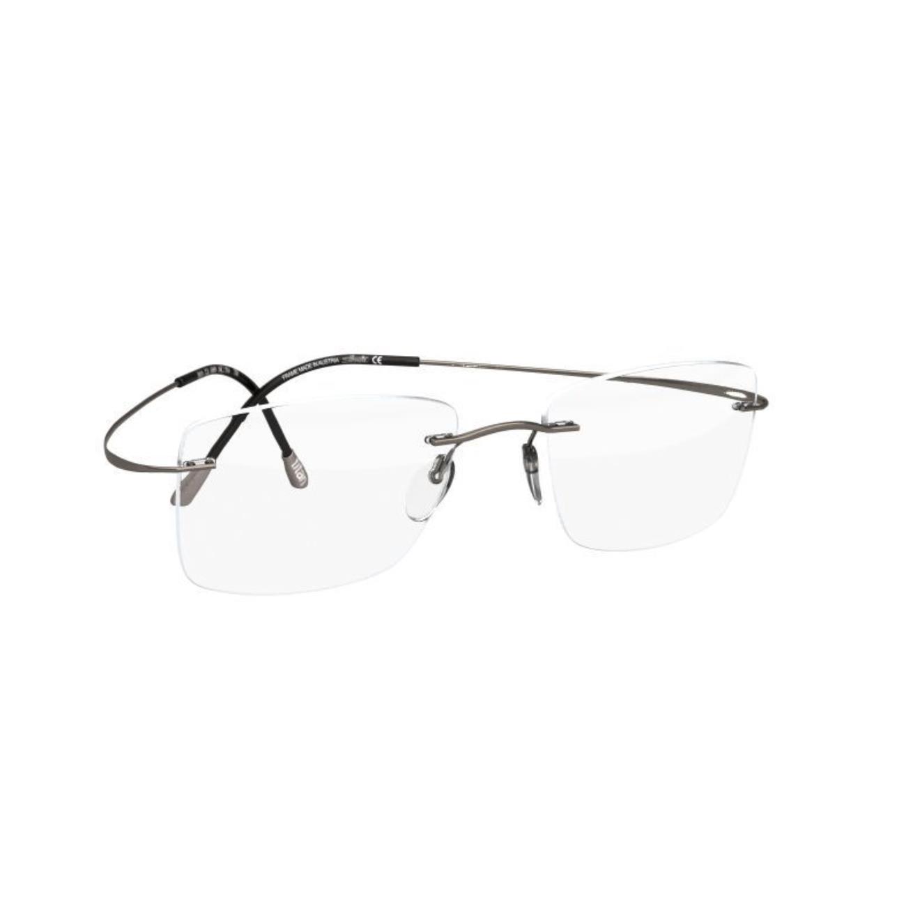 Silhouette Rimless Eyeglasses Titan Minimal Art The Must Collection Frames FOSSIL - 6560, SIZE: 54-19 150, SHAPE - CQ