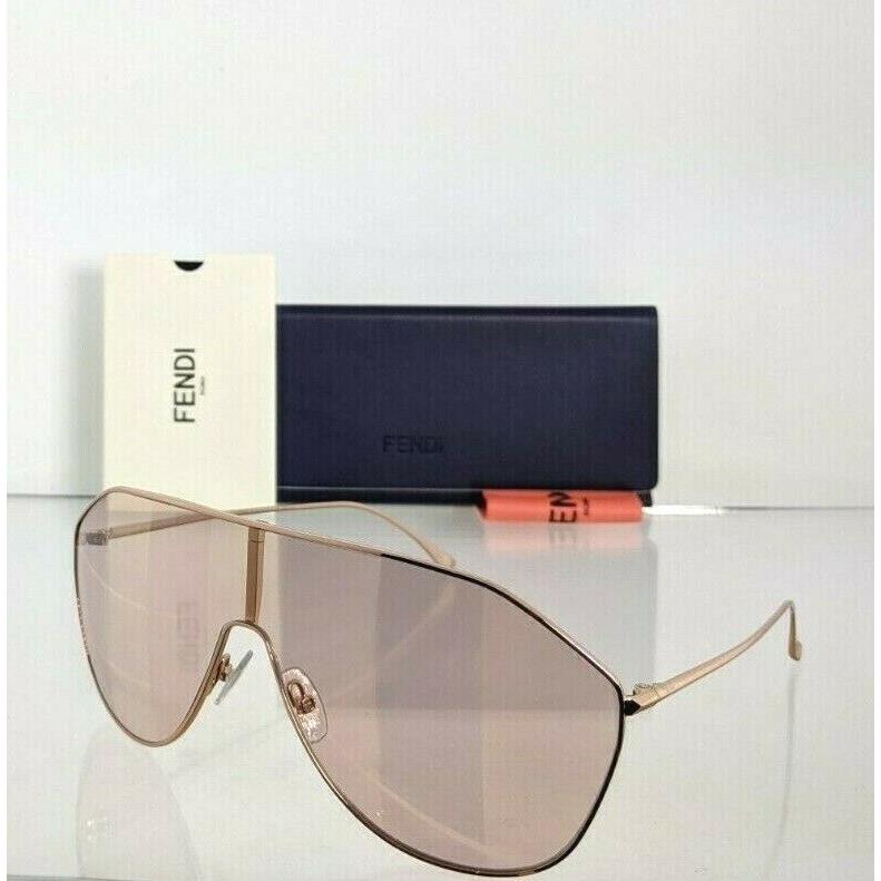 Fendi FF 0405/S Sunglasses EYR7Y Frame 0405 Rose Gold Frame