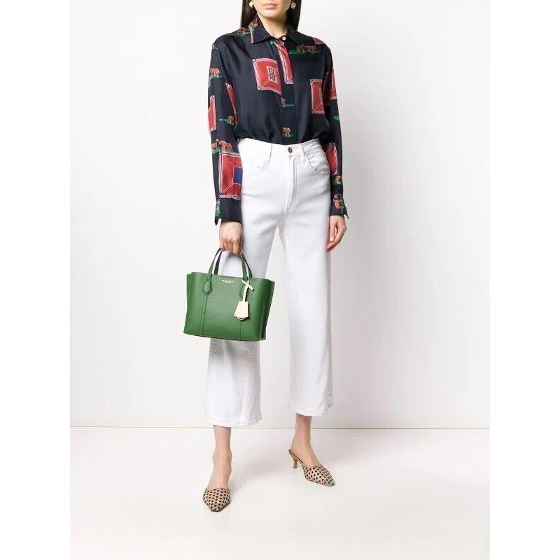 tory burch perry tote arugula