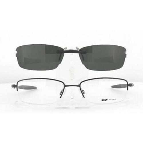 Custom Made For Oakley SCULP_60-53X18-F Polarized Clip-on Sunglasses Eyeglasses