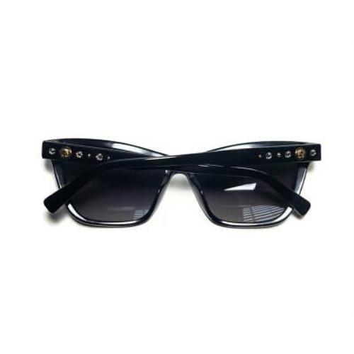 black versace sunglasses with rhinestones