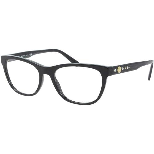 Versace Eyeglasses VE3263B GB1 54mm Black / Demo Lens