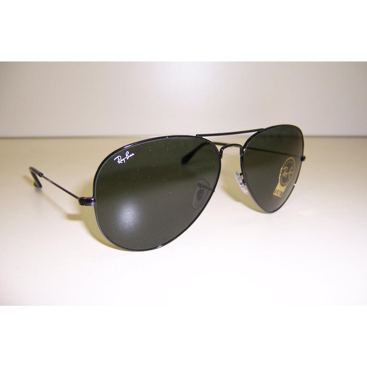 Ray Ban Sunglasses 3026 L2821 Black/green Aviator