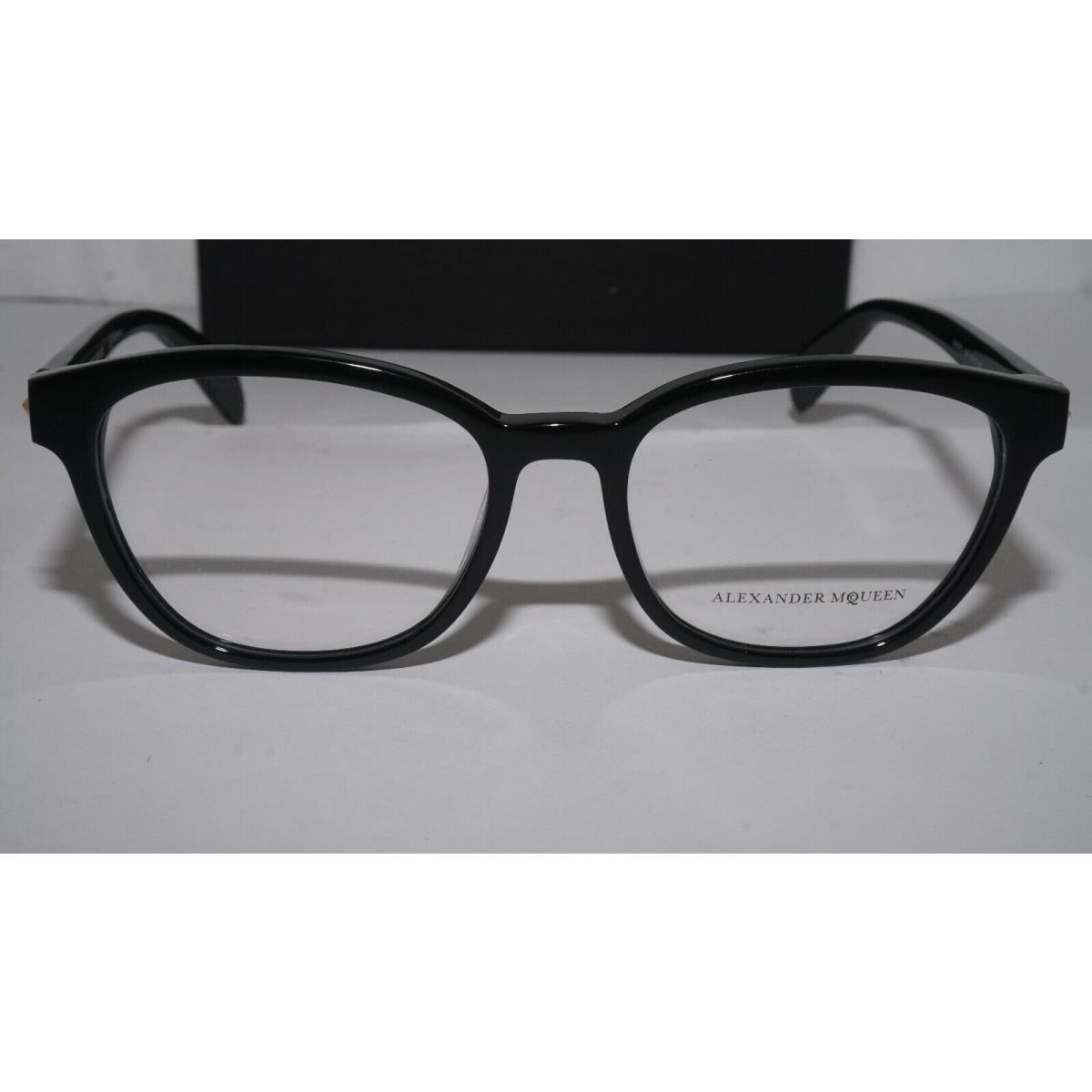 Alexander Mcqueen Eyeglasses Black AM0077O 001 51 17 140