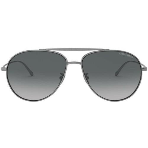 Giorgio Armani Sunglasses AR6093 3003/11 Gunmetal Frames 61mm ST