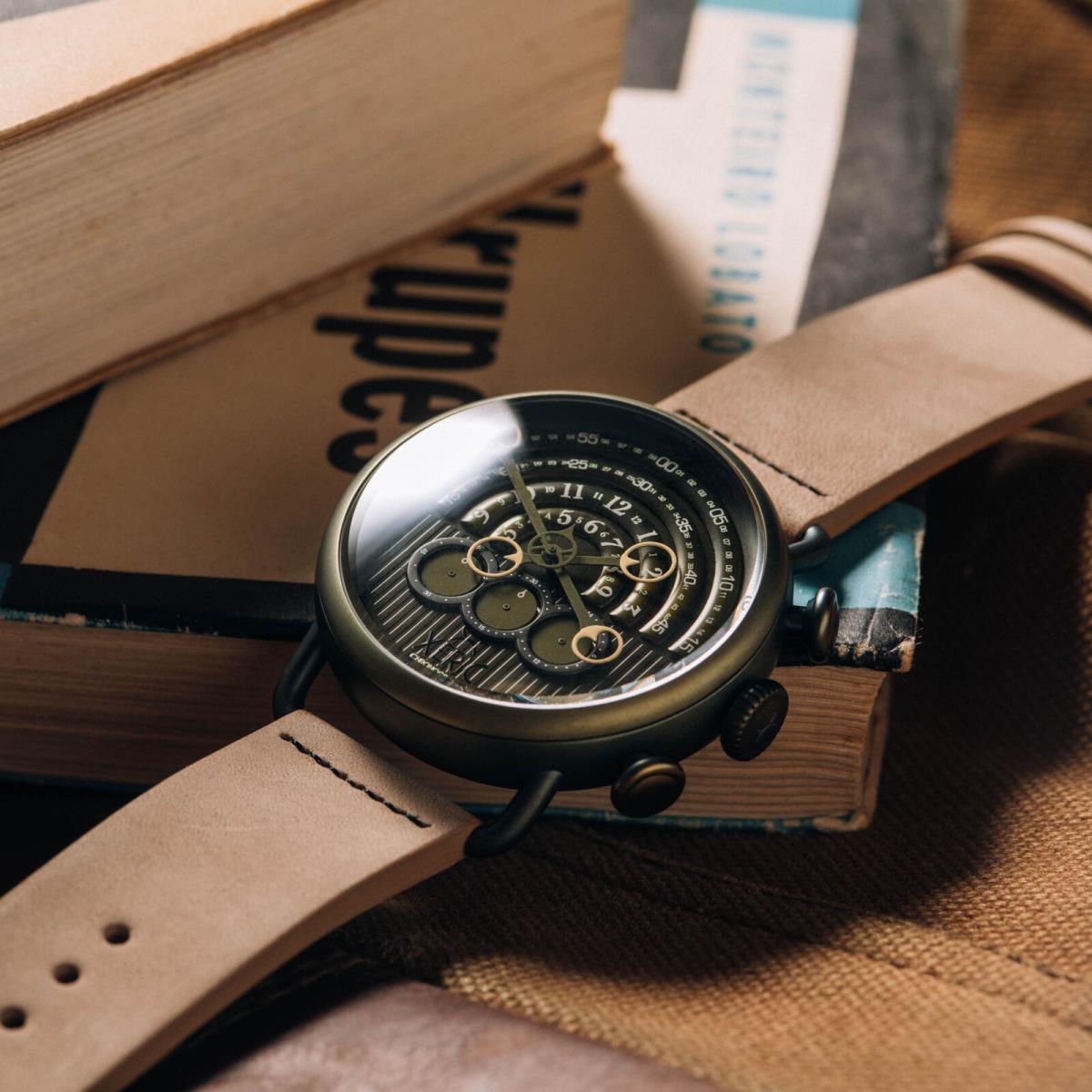 Xeric Halograph Chrono Sapphire Army Watch