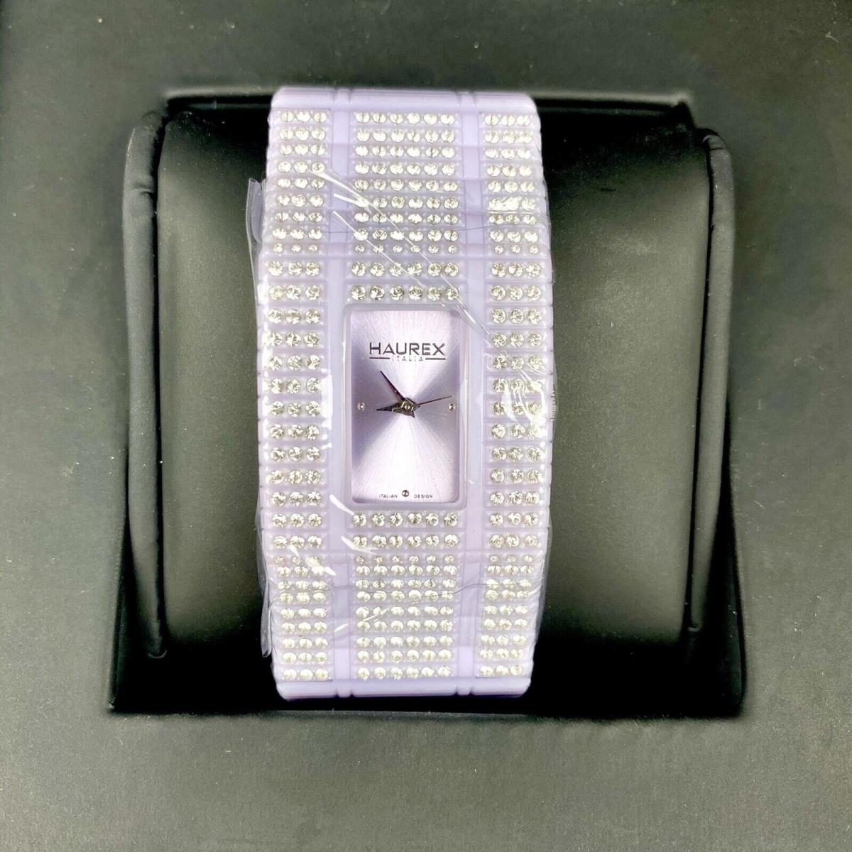 Women`s Haurex Watch Honey PC Purple LX368DLL Watch Lavender Plastic