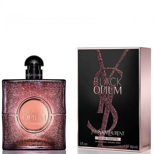 Yves Saint Laurent Black Opium Glowing Eau De Toilette Spray 3 Oz For Women