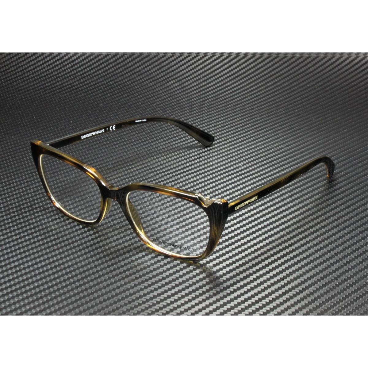 Emporio Armani EA3109 5026 Dark Havana Demo Lens 52 mm Women`s Eyeglasses