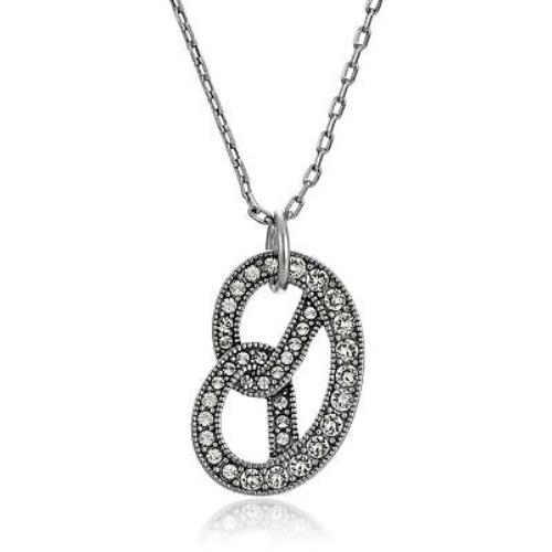 Marc Jacobs Charms Pretzel Pendant Necklace