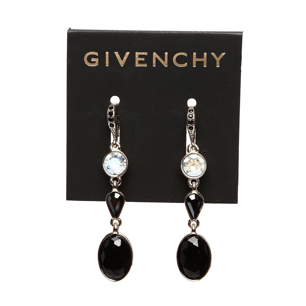 Givenchy Women`s Gold Plated Linear Lever Back Earrings 1197