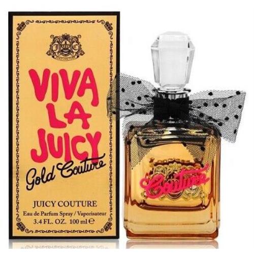 Viva LA Juicy Gold Couture Juicy Couture 3.4 oz Edp Women Perfume Spray