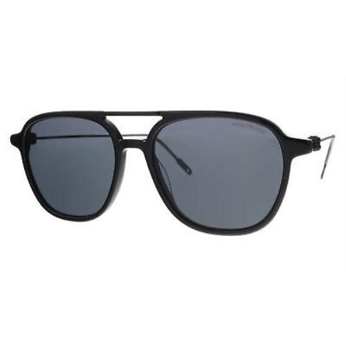 Montblanc MB0003S-001 Black Aviator Sunglasses | 013151131066 ...