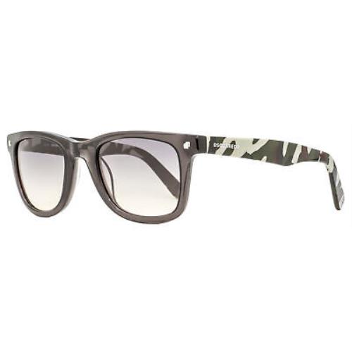 Dsquared2 Preston Sunglasses DQ0171 20B Transparent Gray/camo 52mm 171