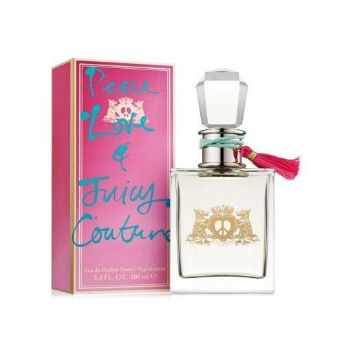 Peace Love Juicy Couture 3.4 oz / 100 ml Eau de Parfum Perfume Spray Seale