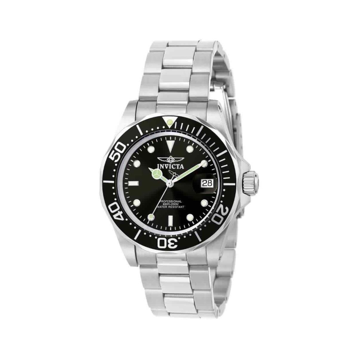 Invicta Pro Diver Mako Swiss Quartz Black Dial Men`s Watch 9307