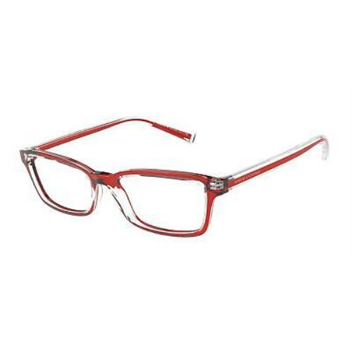 Armani Exchange 3074 Eyeglasses 8322 Clear