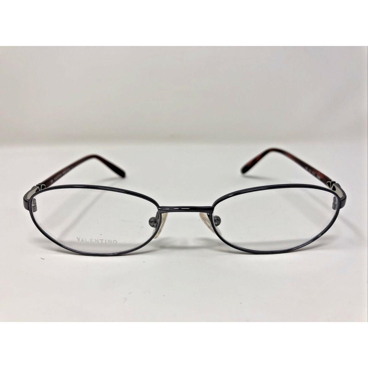 Valentino Eyeglasses Frames 5271 028B 49-19-135 Red/silver Full Rim QE41