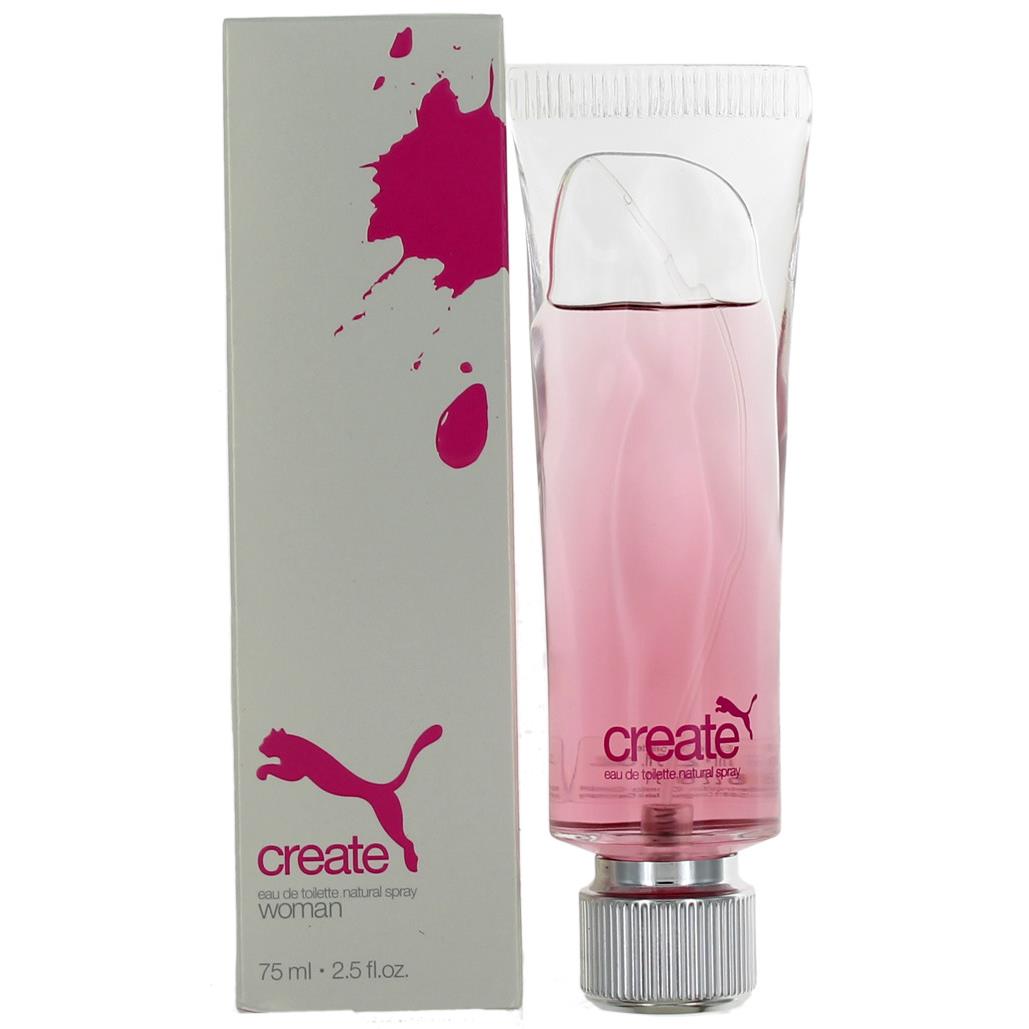 Create By Puma For Women Edt Perfume Spray 2.5oz