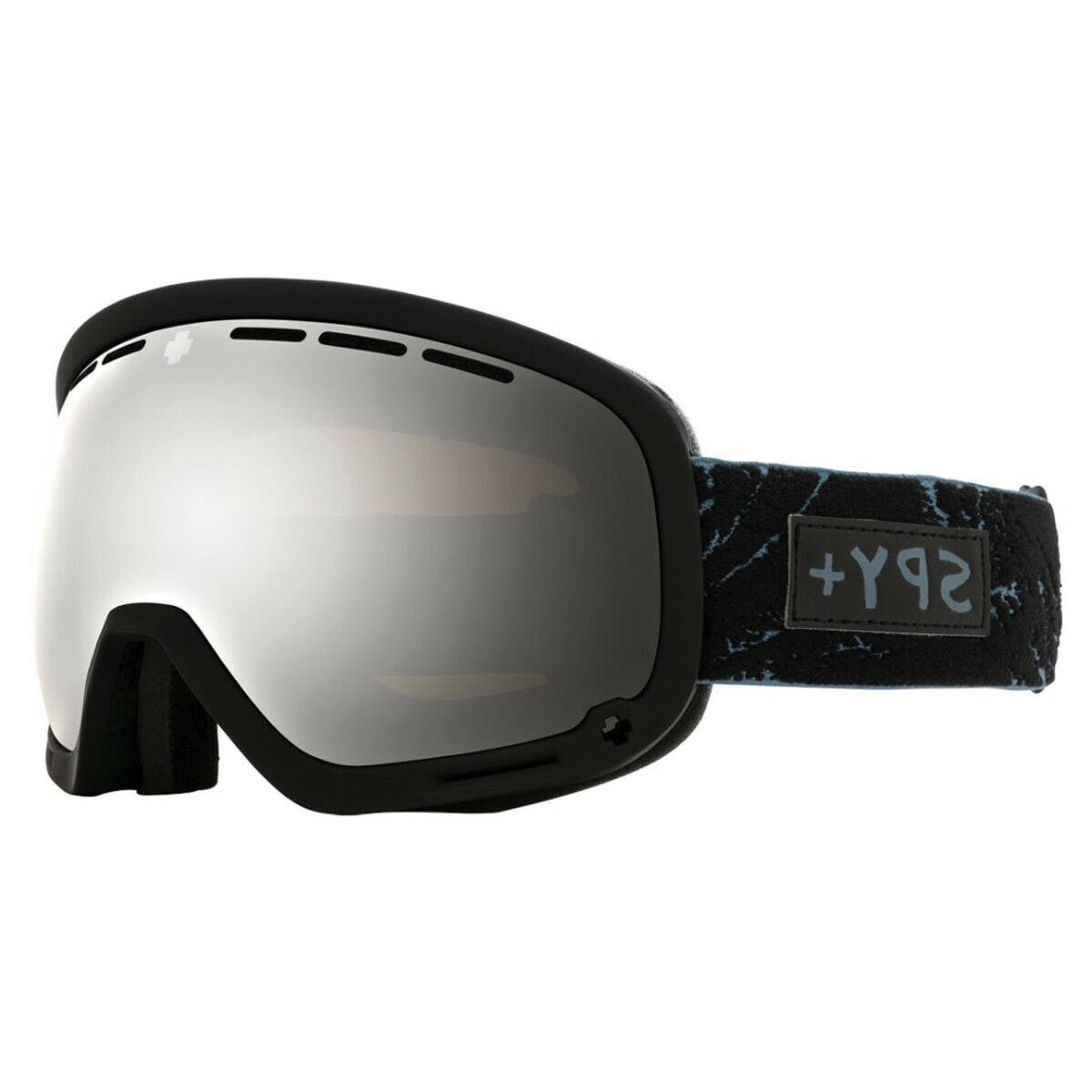 Spy Optics Marshall Glacial Goggles Black HD Plus Bronze w/ Silver Spectra