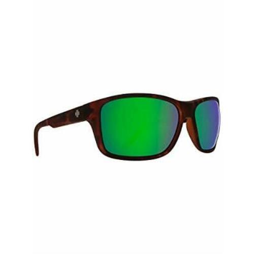 Spy Optic Unisex Arcylon Soft Matte Dark Tort/happy Bronze/green Spectra 6735211 - Green Frame
