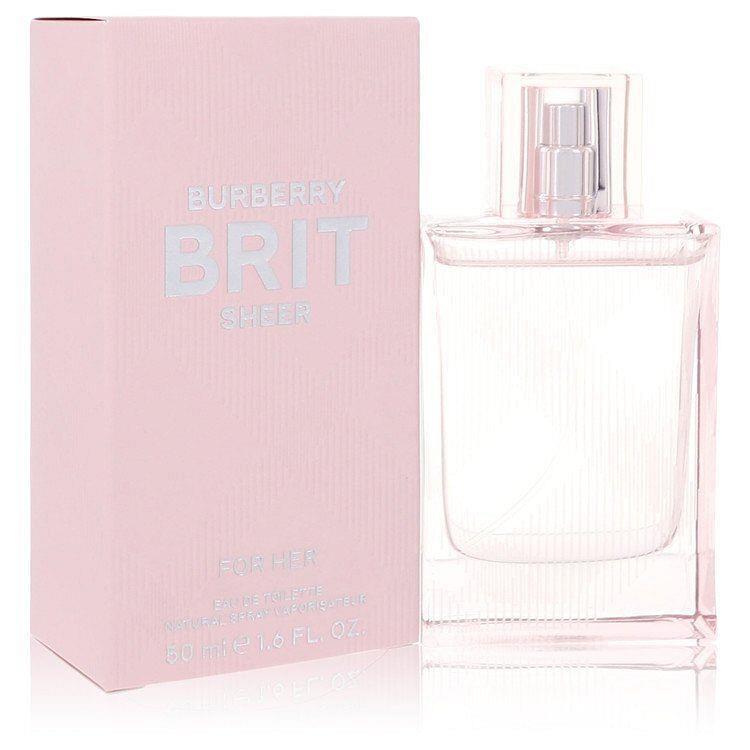 Burberry Brit Sheer by Burberry Eau De Toilette Spray 1.7 oz Women