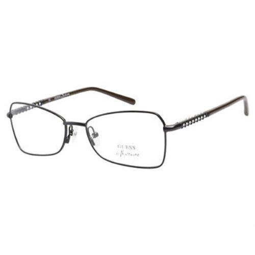 Guess By Marciano 131-BLK53 Black Eyeglasses - Frame: Black, Lens: