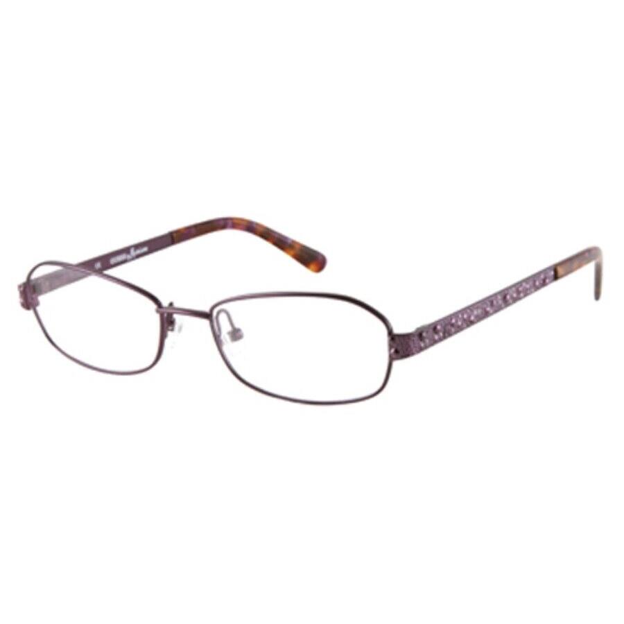 Guess By Marciano 139-PUR-53 Havana Eyeglasses